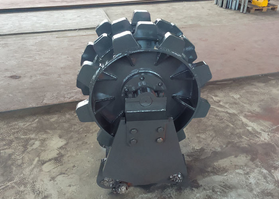 Roda Pemadatan Excavator Presisi Tinggi / Roda Pemadat Parit