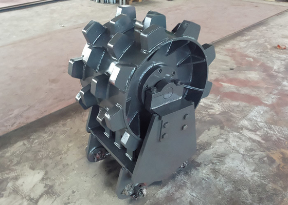 Roda Pemadatan Excavator Presisi Tinggi / Roda Pemadat Parit