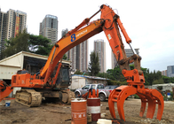 360 Derajat Excavator Rotating Grapple Q345B Hydraulic Log Grab